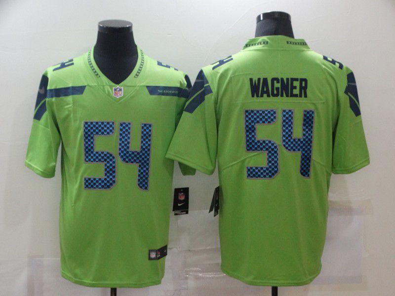 Men Seattle Seahawks #54 Wagner Green Nike Vapor Untouchable Limited 2020 NFL Nike Jerseys